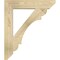 Ekena Millwork Olympic Slat Rough Sawn Bracket, Douglas Fir, 4"W x 24"D x 28"H BKT04X24X28OLY06RDF - alternate 3
